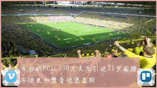 洛杉矶FC以330万美元引进21岁前腰布德里加盟哥德堡盖斯